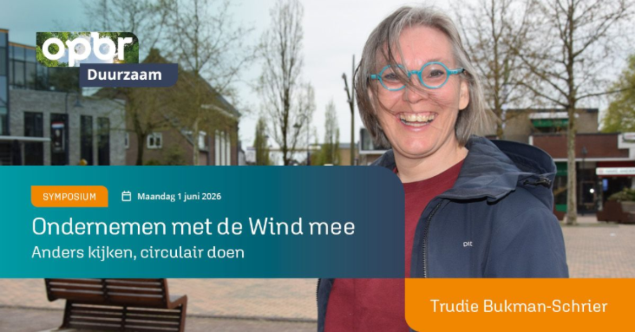 Bekijk afbeelding van  op OPBR Duurzaam - workshop Trudie ‘Waar goed doen en geld verdienen elkaar ontmoeten’ van Zonder Meer